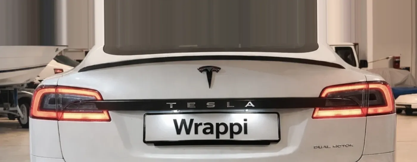 Den samme Teslaen etter chrome delete
