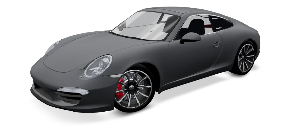 Porsche 911 i 3M 2080 Satin Dark Gray